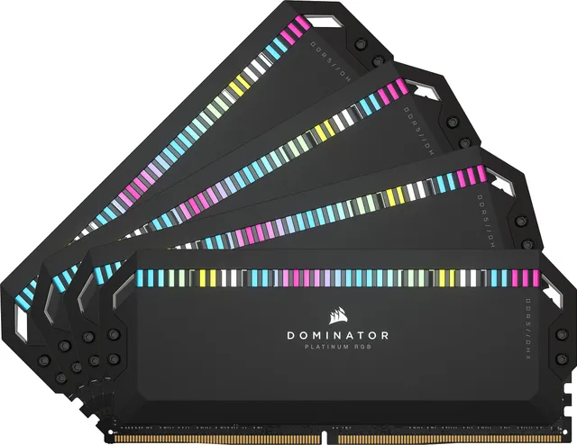 corsair-dominator-platinum-rgb-ddr5-ram-64gb-4x16gb-6200-mhz-cl32-intel-xmp-3-0- image 1
