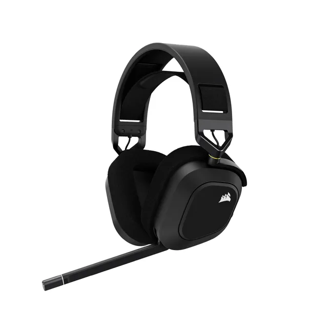 corsair-hs80-rgb-wireless-gaming-headset-carbon-dolby-atmos-slipstream-wireless- image 1