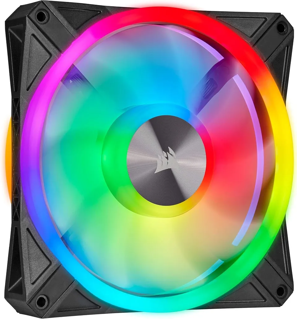 corsair-icue-ql140-rgb-140mm-pwm-l-fter-34-einzeln-ansteuerbare-rgb-leds-bis-1-2 image 1