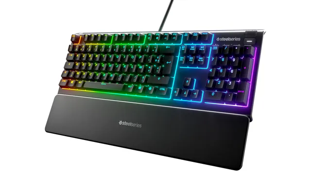 steelseries-apex-3-gaming-tastatur-mit-10-zonen-rgb-magnetischer-handballenaufla image 1