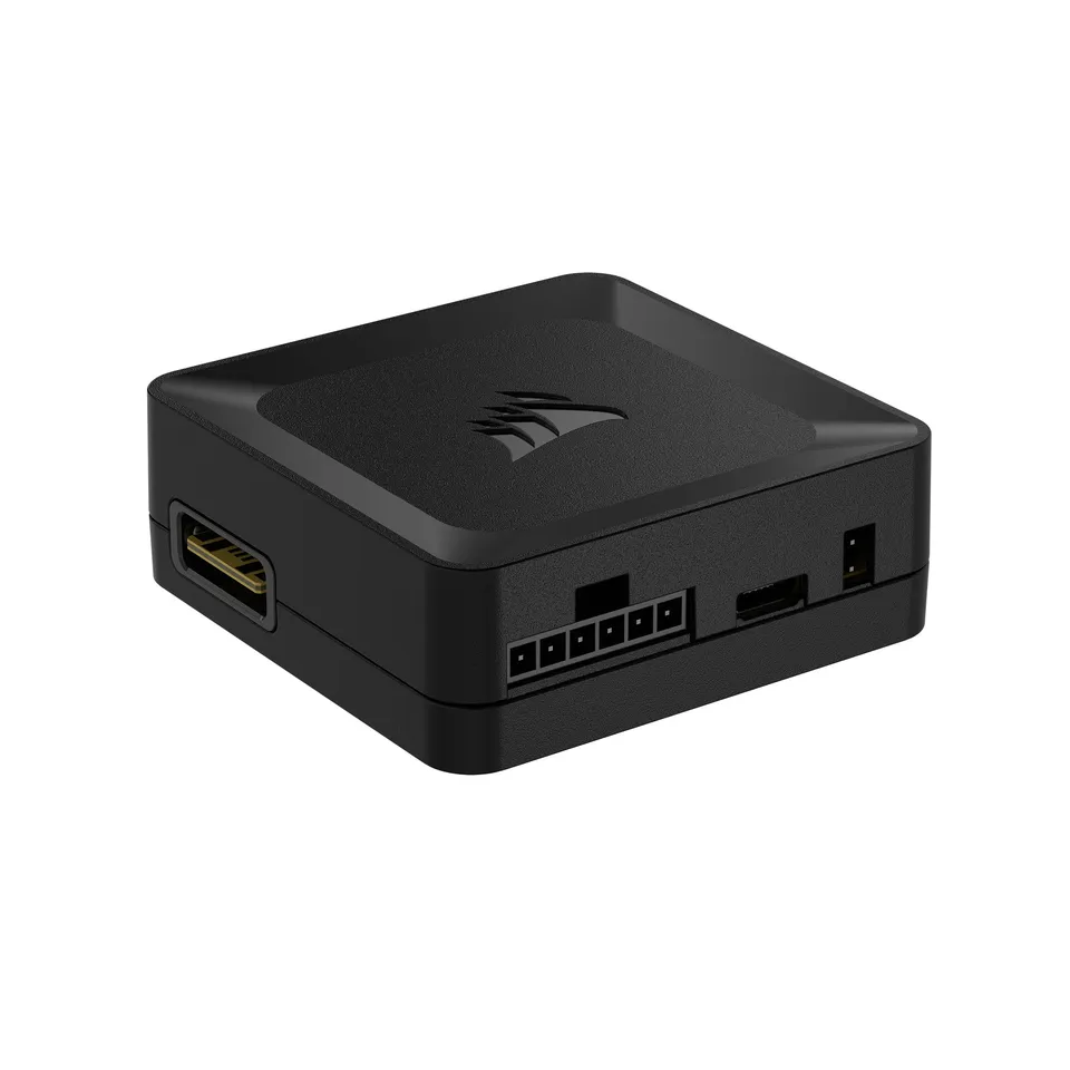 corsair-icue-link-system-hub-controller-f-r-bis-zu-14-icue-link-ger-te-mit-ein-k image 1