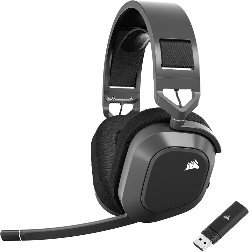 corsair-hs80-max-wireless-gaming-headset-dolby-atmos-bluetooth-stahlgrau-xbox-pc image 1