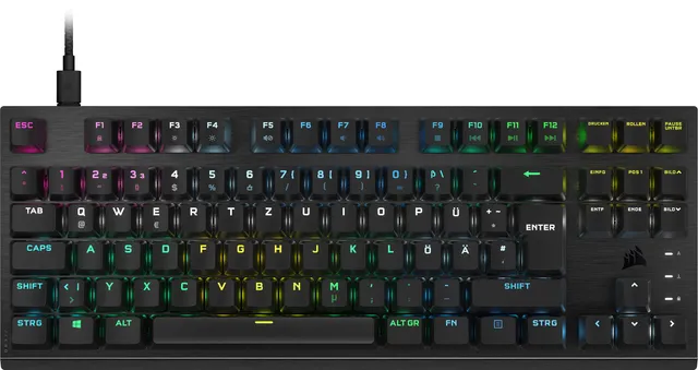 corsair-k60-pro-tkl-rgb-tenkeyless-optisch-mechanische-gaming-tastatur-opx-linea image 1