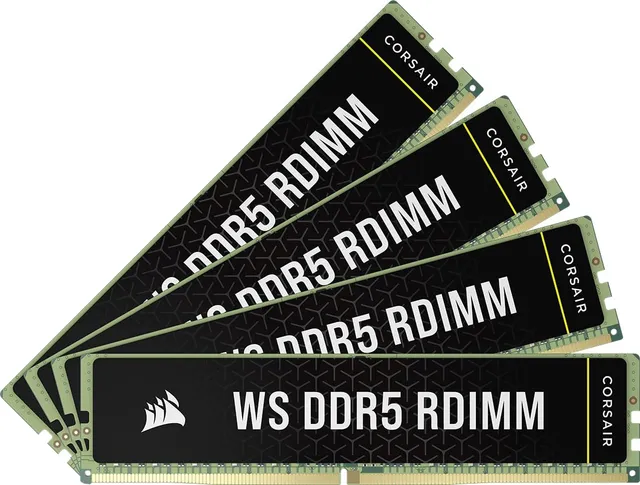 corsair-ws-ddr5-ecc-rdimm-64gb-4x16gb-6400mhz-cl32-workstation-speicher-intel-xm image 1