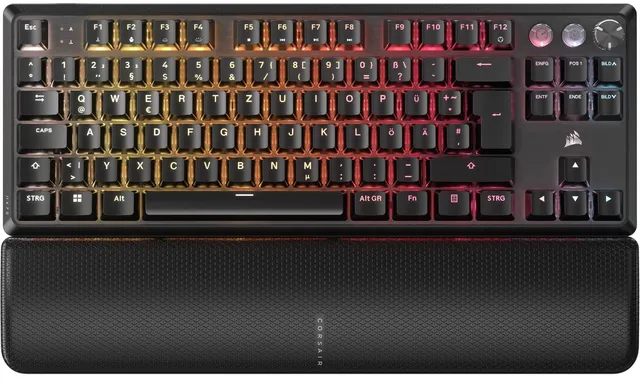 corsair-k70-pro-tkl-rgb-kabelgebundene-gaming-tastatur-qwertz-de-hall-effekt-mgx image 1