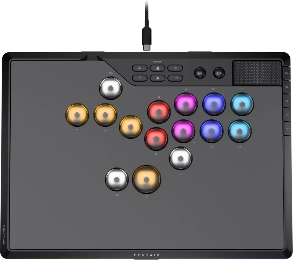 corsair-novablade-pro-kabel-und-hebelloser-hall-effekt-controller-15-tasten-8-g- image 1