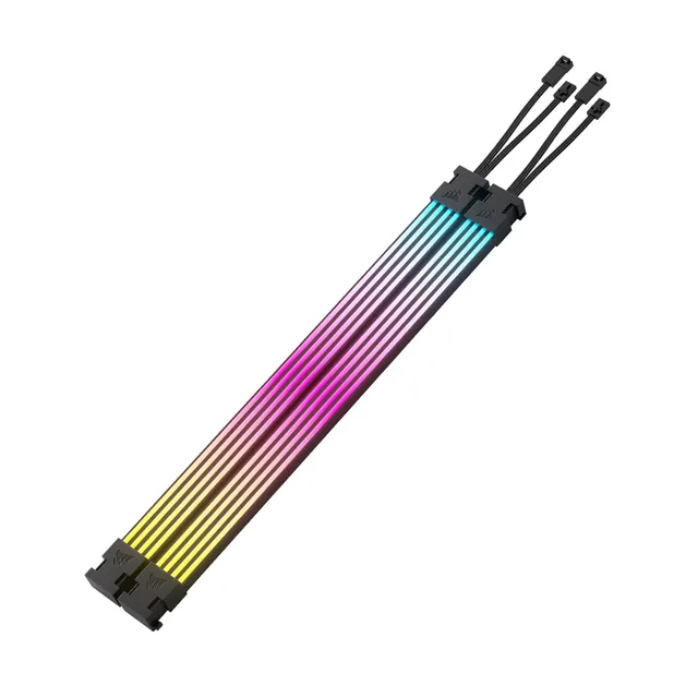 corsair-icue-argb-psu-cable-strips-2x-200mm-led-streifen-mit-je-100-rgb-leds-5v- image 1