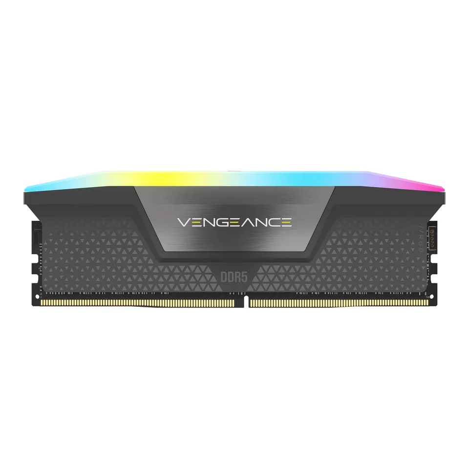 corsair-vengeance-rgb-ddr5-16gb-1x16gb-5200mhz-cl40-desktop-arbeitsspeicher-grau image 1