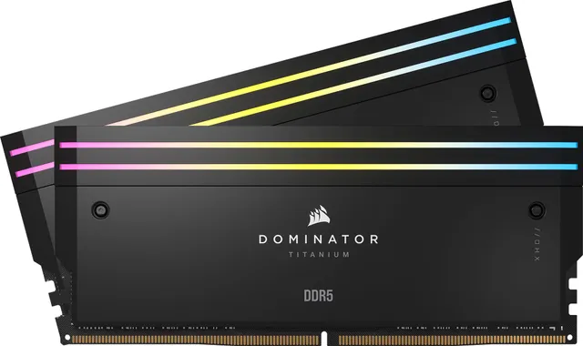 corsair-dominator-titanium-rgb-ddr5-ram-96gb-2x48gb-6600mhz-cl32-intel-xmp-icue- image 1