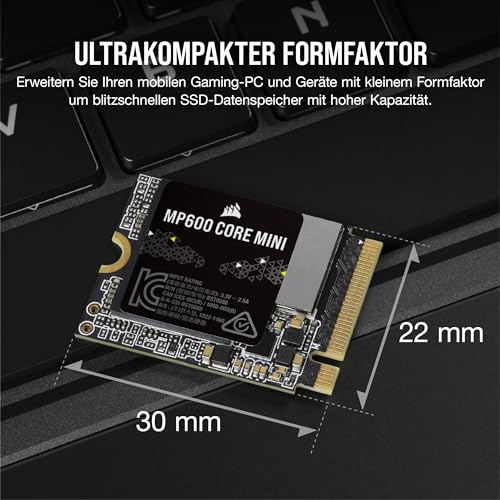 corsair-mp600-core-mini-2tb-m-2-2230-nvme-ssd-pcie-gen4-x4-bis-zu-5-000-mb-s-les image 8