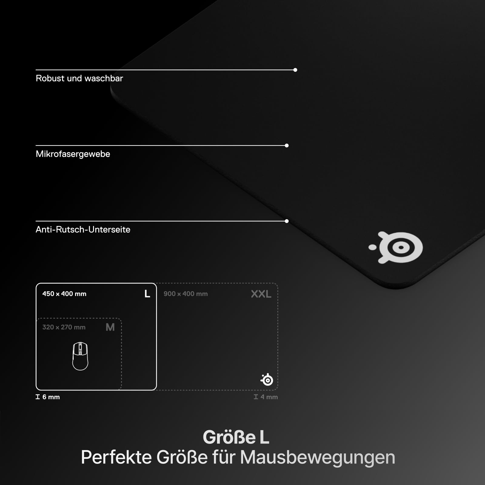 steelseries-qck-heavy-mauspad-schwarz-6-mm-dick-450-x-400-mm-rutschfeste-gummiun image 5