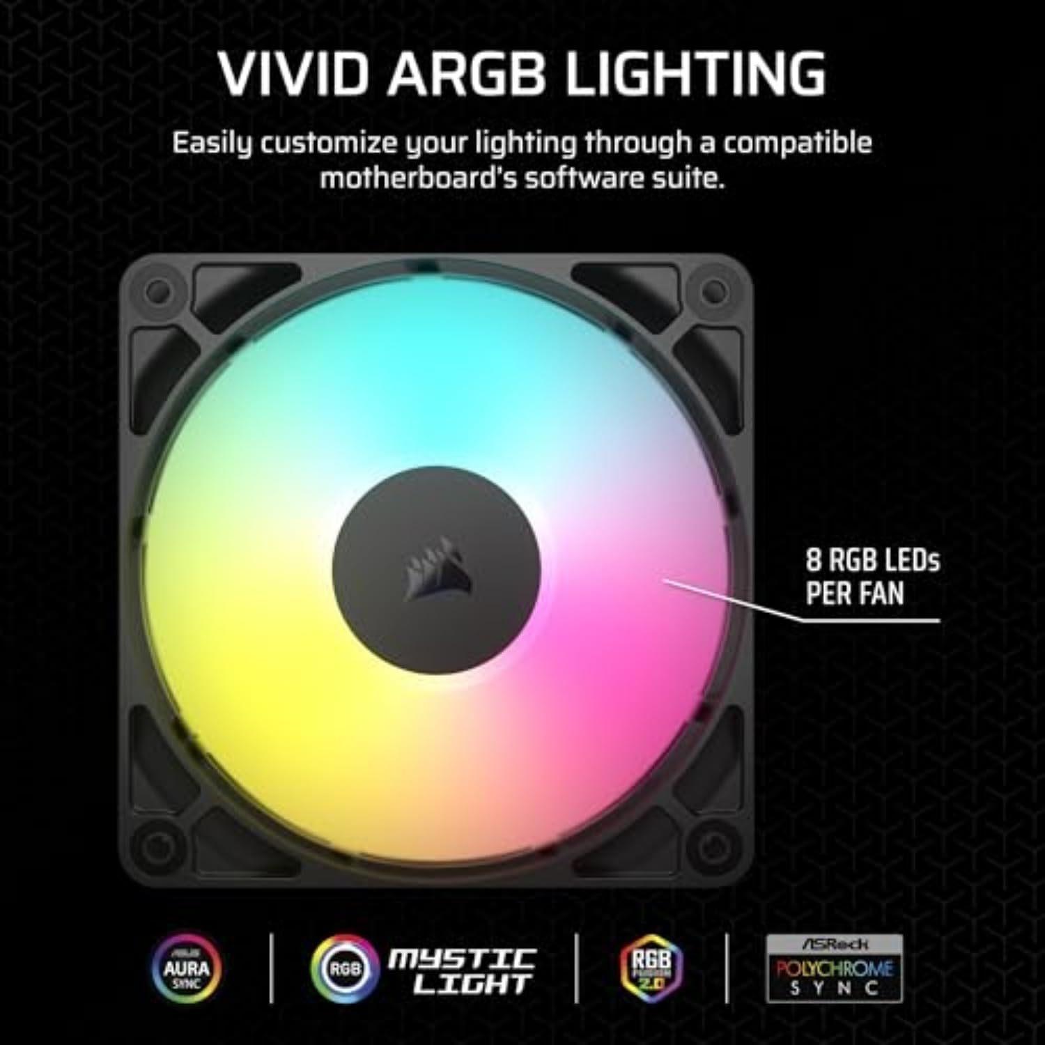 corsair-rs120-argb-120mm-pwm-l-fter-dreierpack-mit-daisy-chain-schwarz image 4