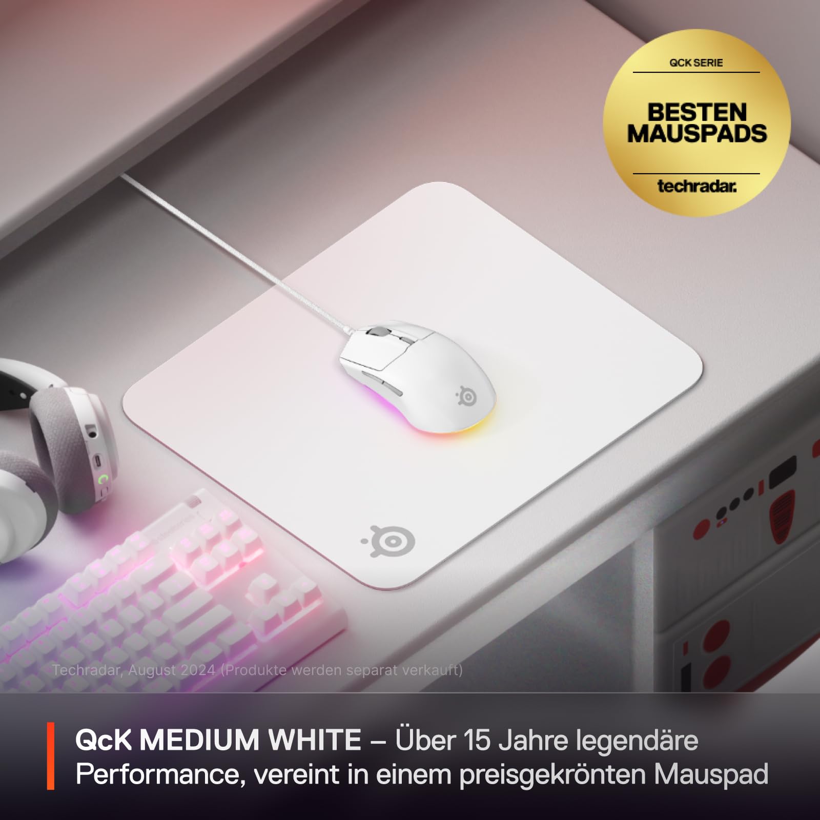 steelseries-qck-mauspad-mittel-320x270mm-wei-mikro-gewebe-oberfl-che-anti-rutsch image 2
