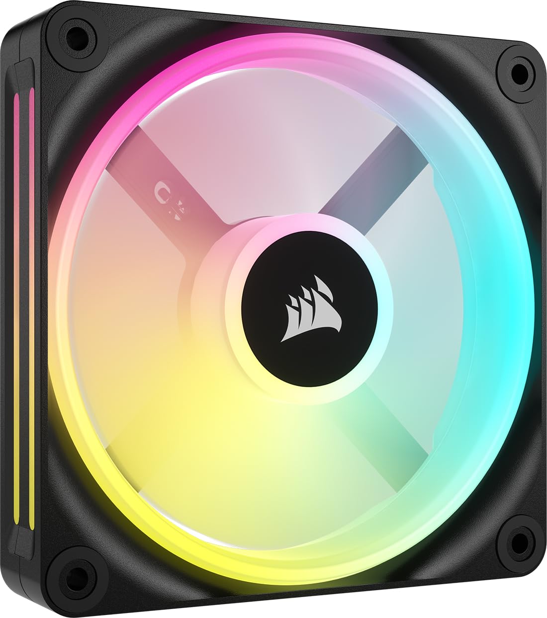 corsair-icue-link-qx120-rgb-120mm-magnetic-dome-l-fter-schwarz image 1