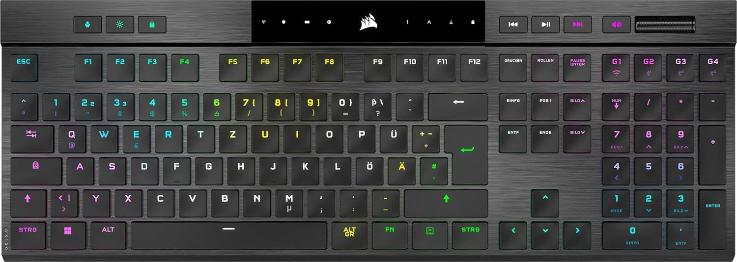 corsair-k100-air-wireless-rgb-mechanische-gaming-tastatur-cherry-mx-ultra-low-pr image 1