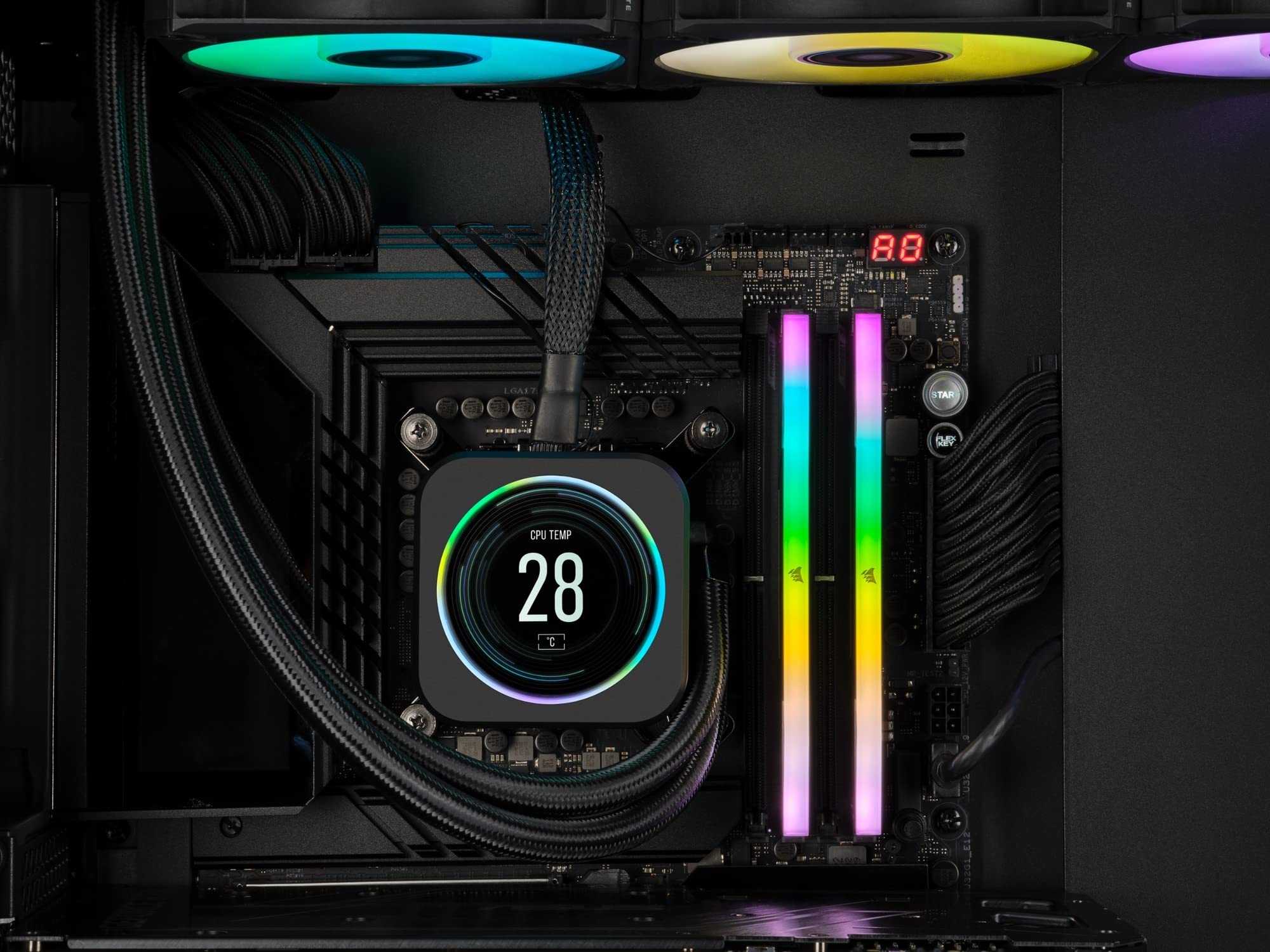 corsair-vengeance-rgb-ddr5-32gb-2x16gb-ram-kit-bis-zu-7000mhz-intel-xmp-3-0-zehn image 8