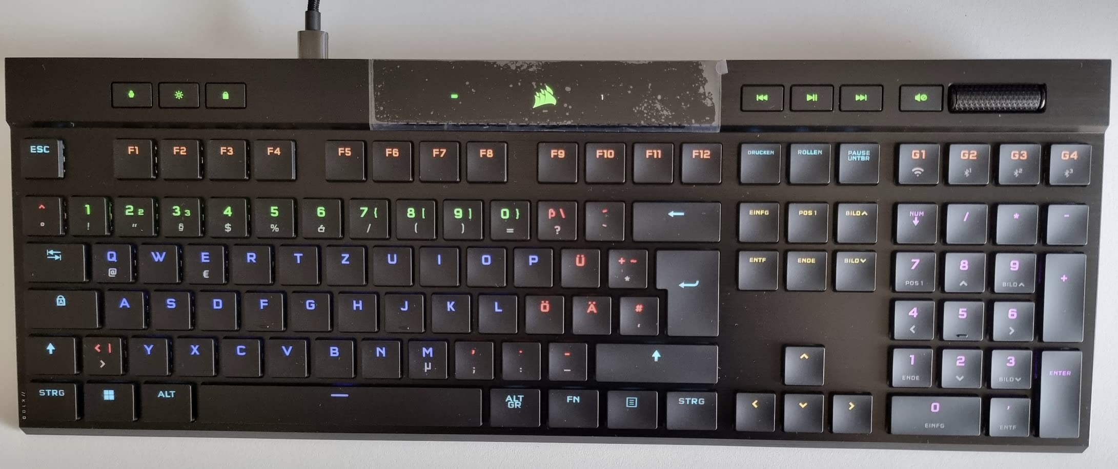 Klasse Umstellung von Laptop-Tastatur