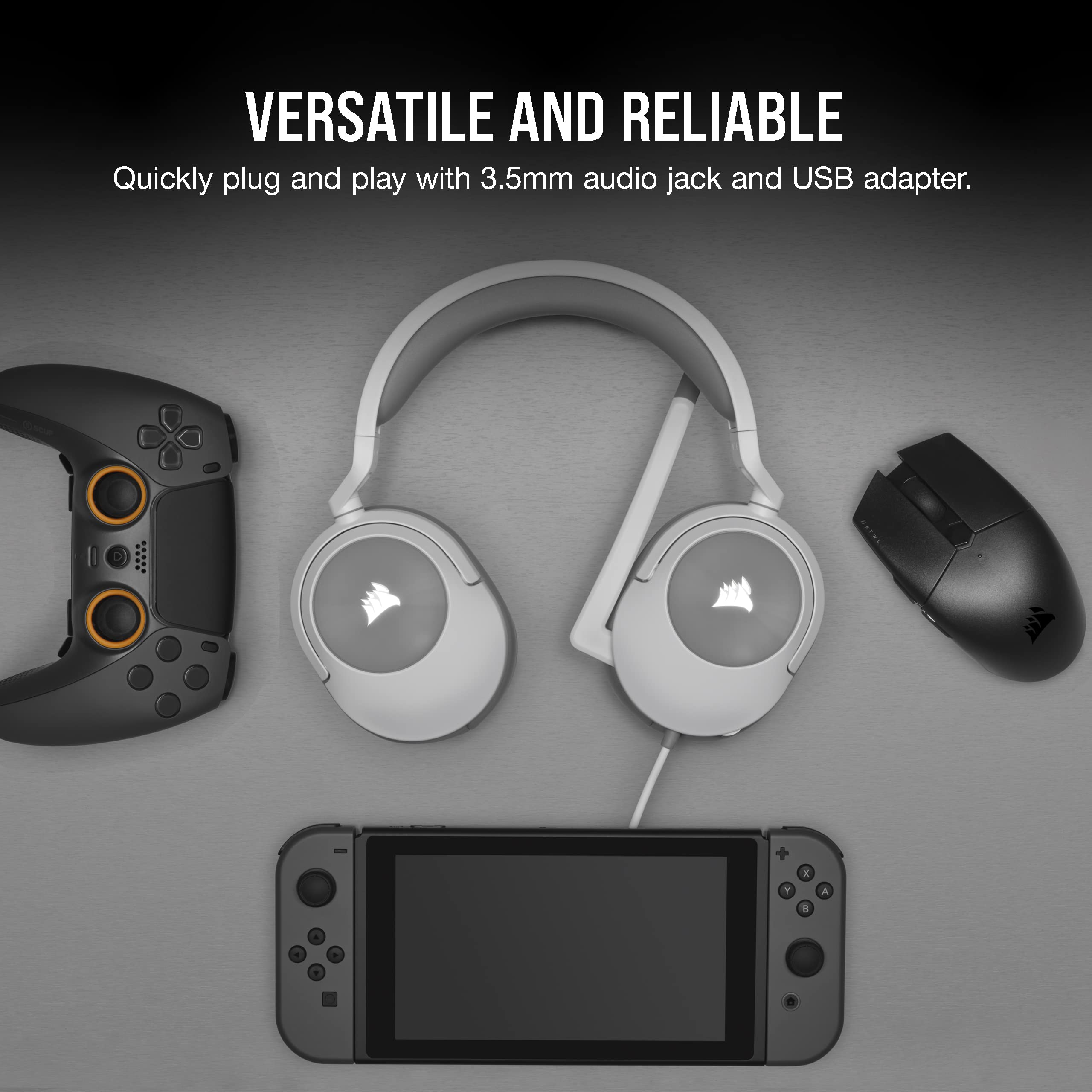 corsair-hs55-surround-v2-multiplatform-gaming-headset-dolby-atmos-50-mm-neodym-t image 5