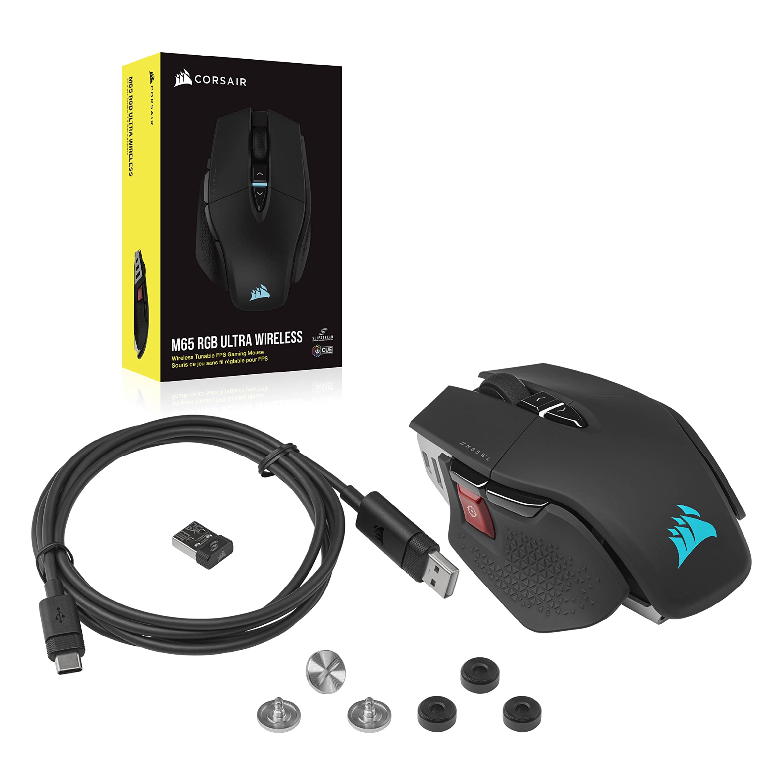 corsair-m65-rgb-ultra-wireless-tunable-fps-gaming-maus-26-000-dpi-marksman-senso image 8