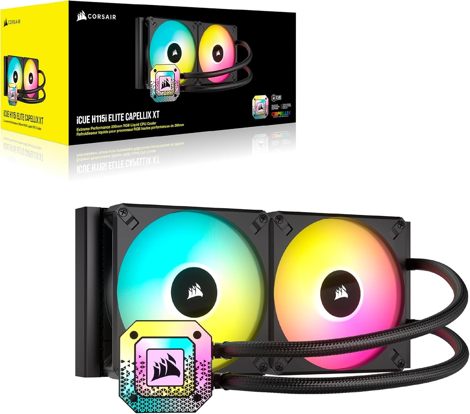 corsair-icue-h115i-elite-capellix-xt-280mm-fl-ssig-cpu-k-hler-2x-af140-rgb-elite image 7