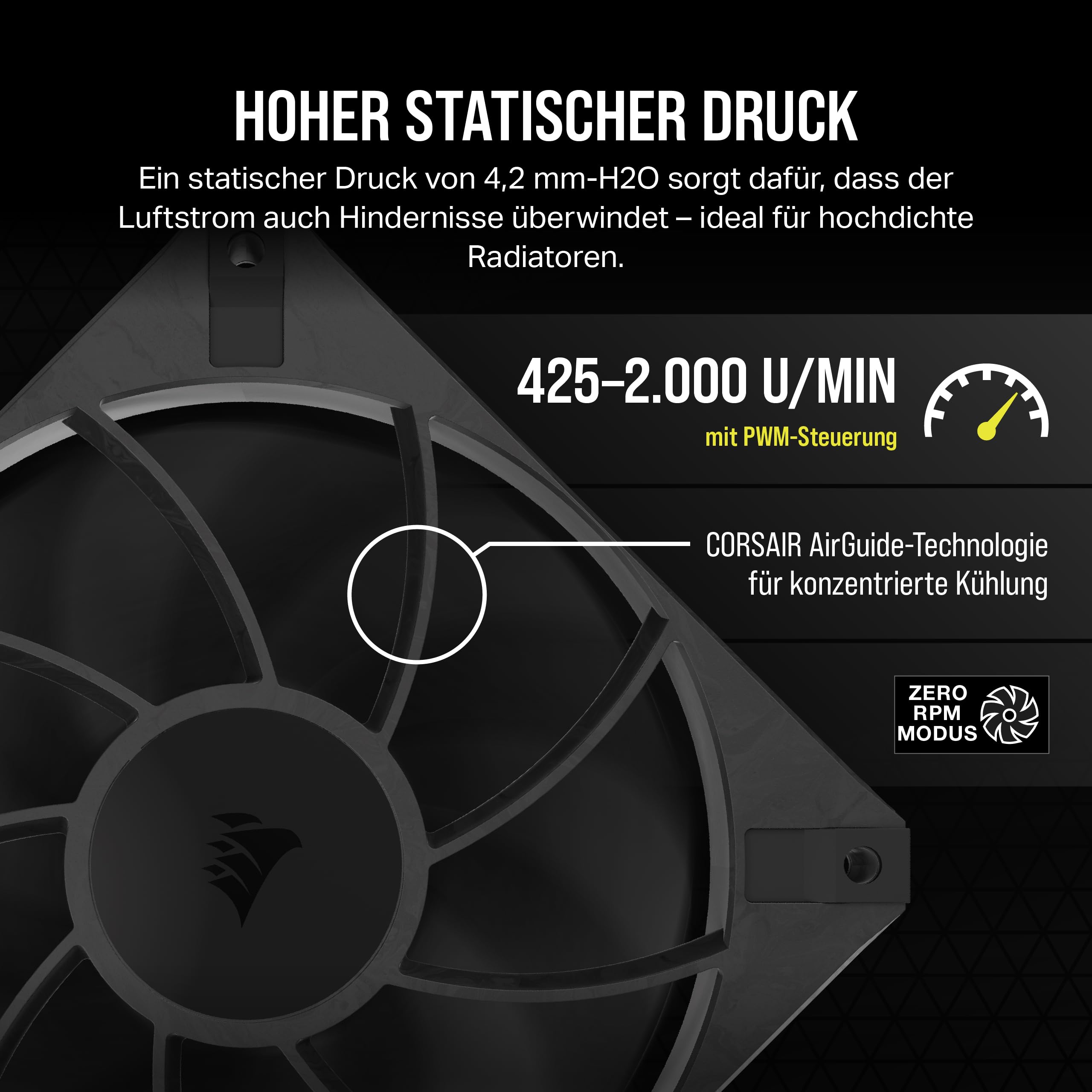 corsair-rs120-max-120-mm-pwm-geh-usel-fter-dreierpack-30-mm-dick-hoher-statische image 5