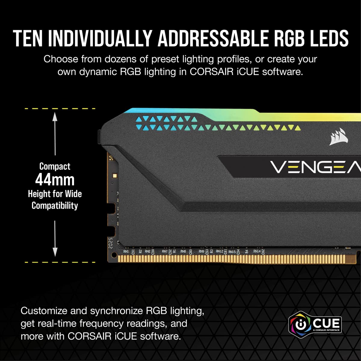 corsair-vengeance-rgb-pro-sl-ddr4-ram-32gb-2x16gb-3600mhz-cl18-kompakter-rgb-arb image 5