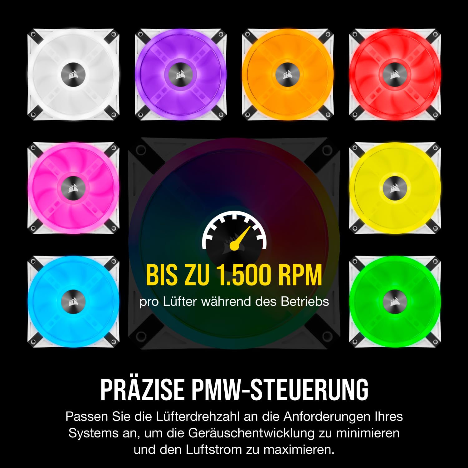 corsair-icue-ql120-rgb-120mm-pwm-geh-usel-fter-3er-pack-wei-102-rgb-leds-lightin image 6