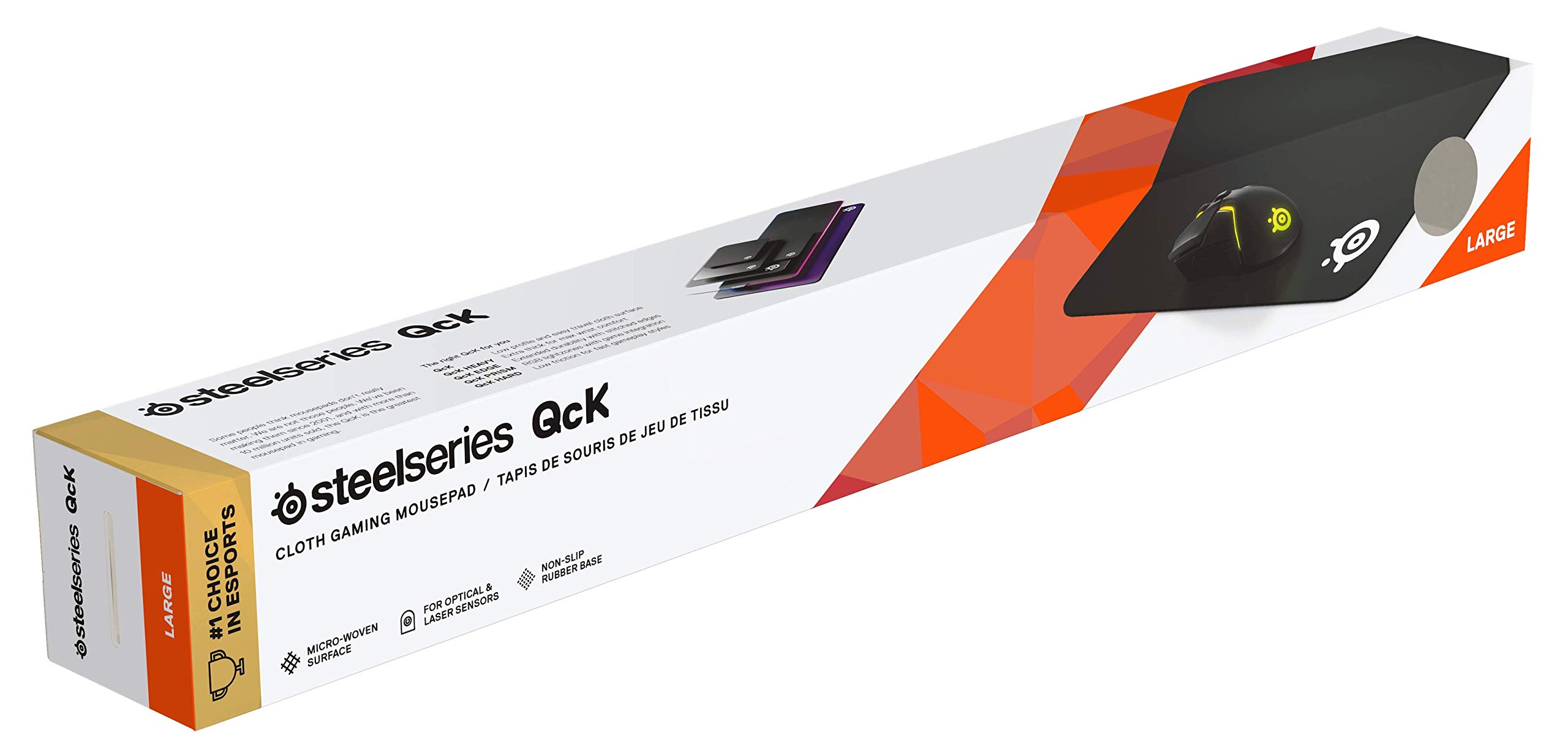 steelseries-qck-gaming-mauspad-mikrofaser-kontrolloberfl-che-rutschfeste-gummiun image 4