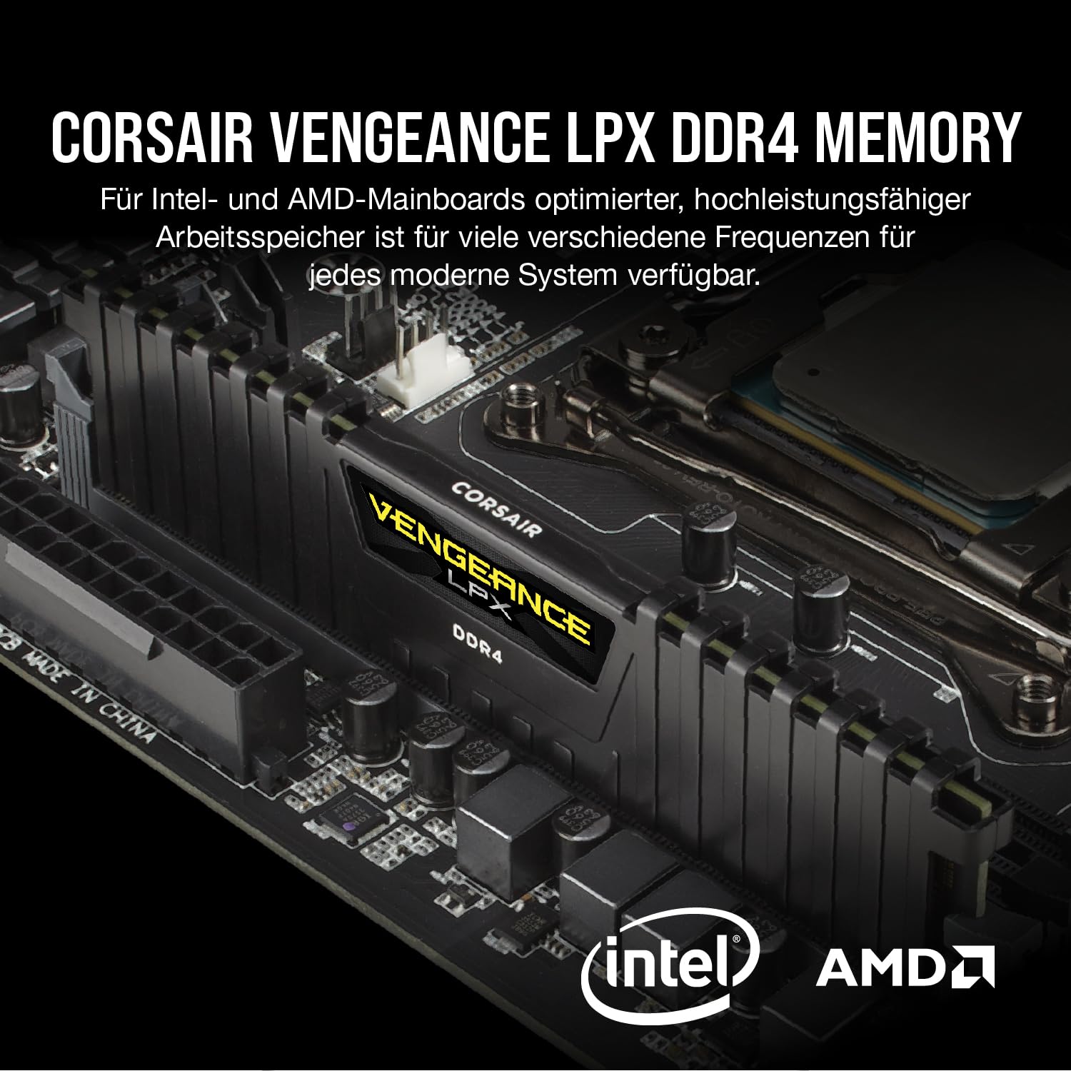 corsair-vengeance-lpx-16gb-2x8gb-ddr4-3200mhz-cl16-desktop-arbeitsspeicher-schwa image 2