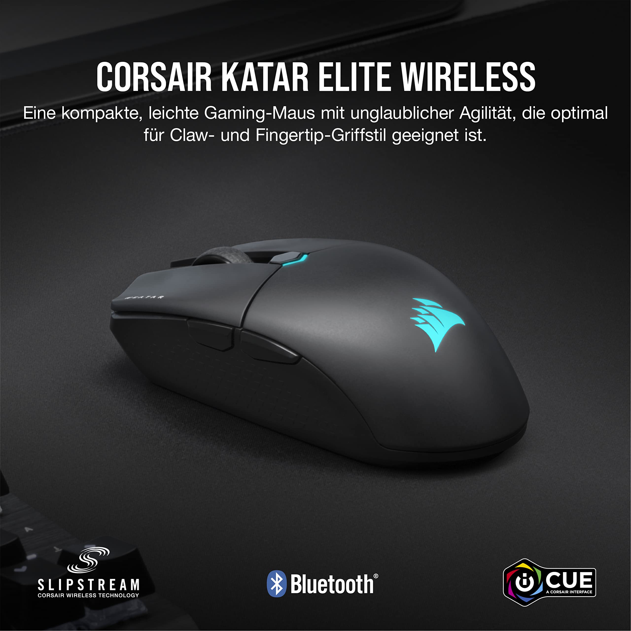 corsair-katar-elite-wireless-ultraleichte-fps-gaming-maus-26-000-dpi-marksman-se image 2