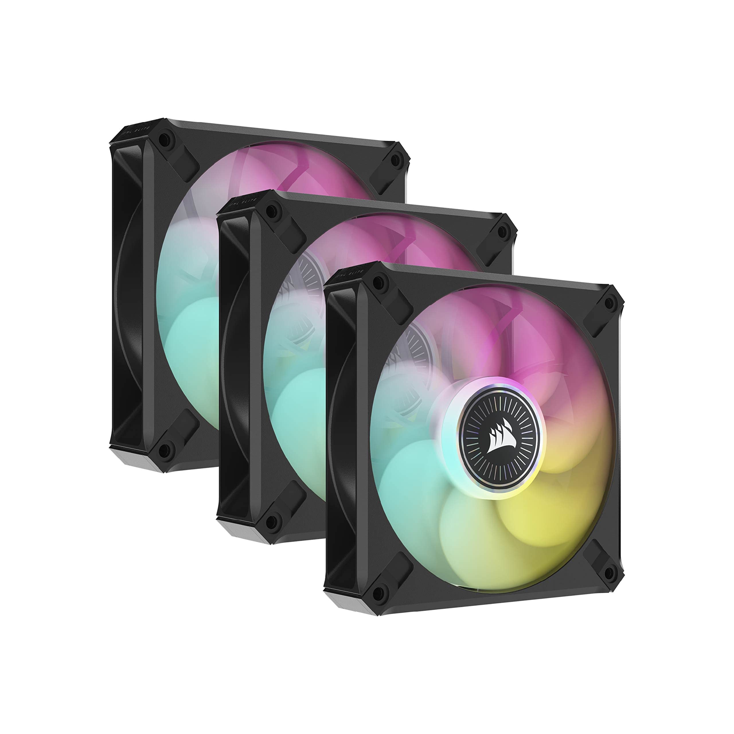 corsair-ml120-rgb-elite-120-mm-magnetlevitations-l-fter-mit-airguide-3er-pack-8- image 1