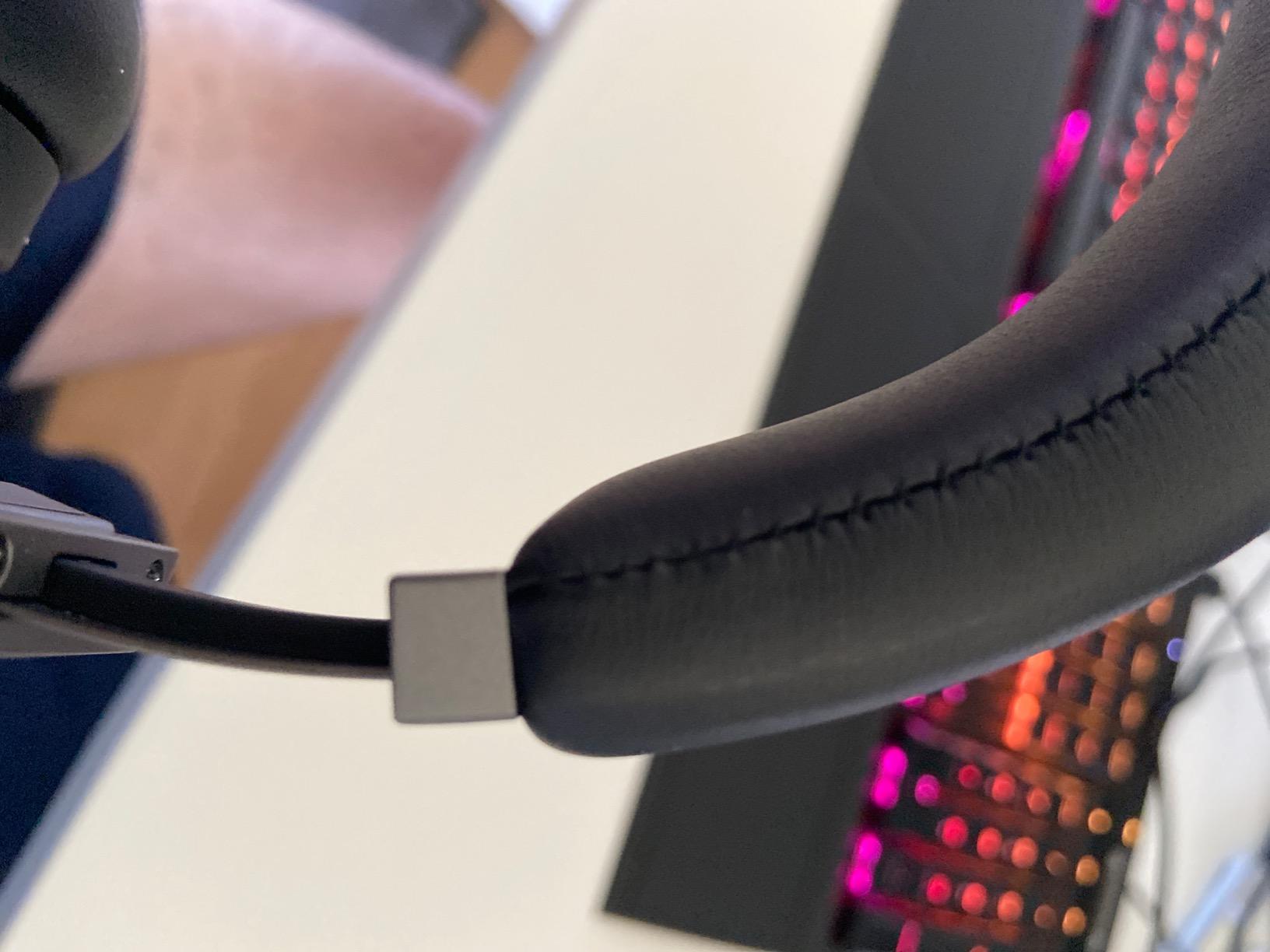 Mikrofonpinsel lockerte sich