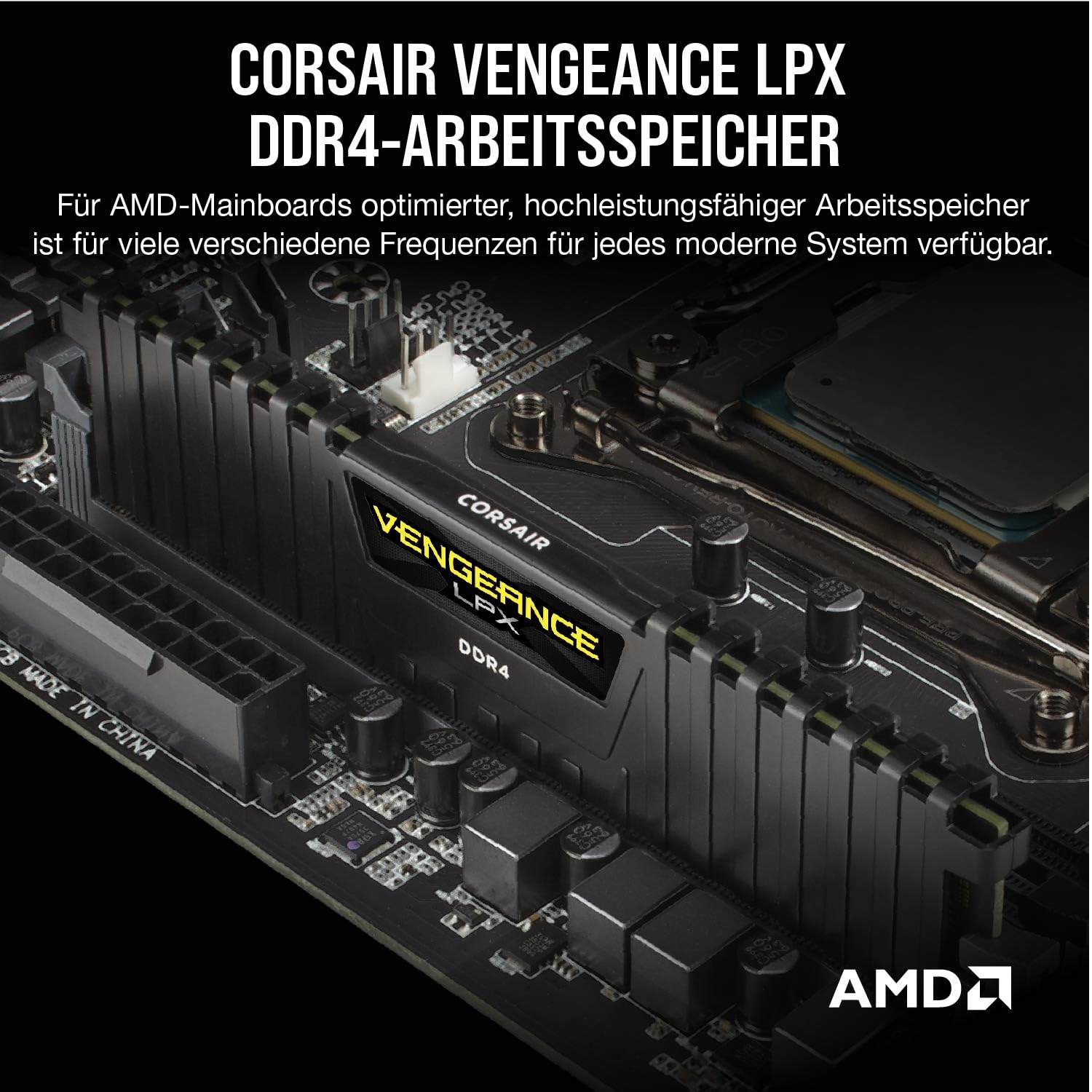 corsair-vengeance-lpx-ddr4-ram-32gb-2x16gb-3600mhz-cl18-high-performance-compute image 2