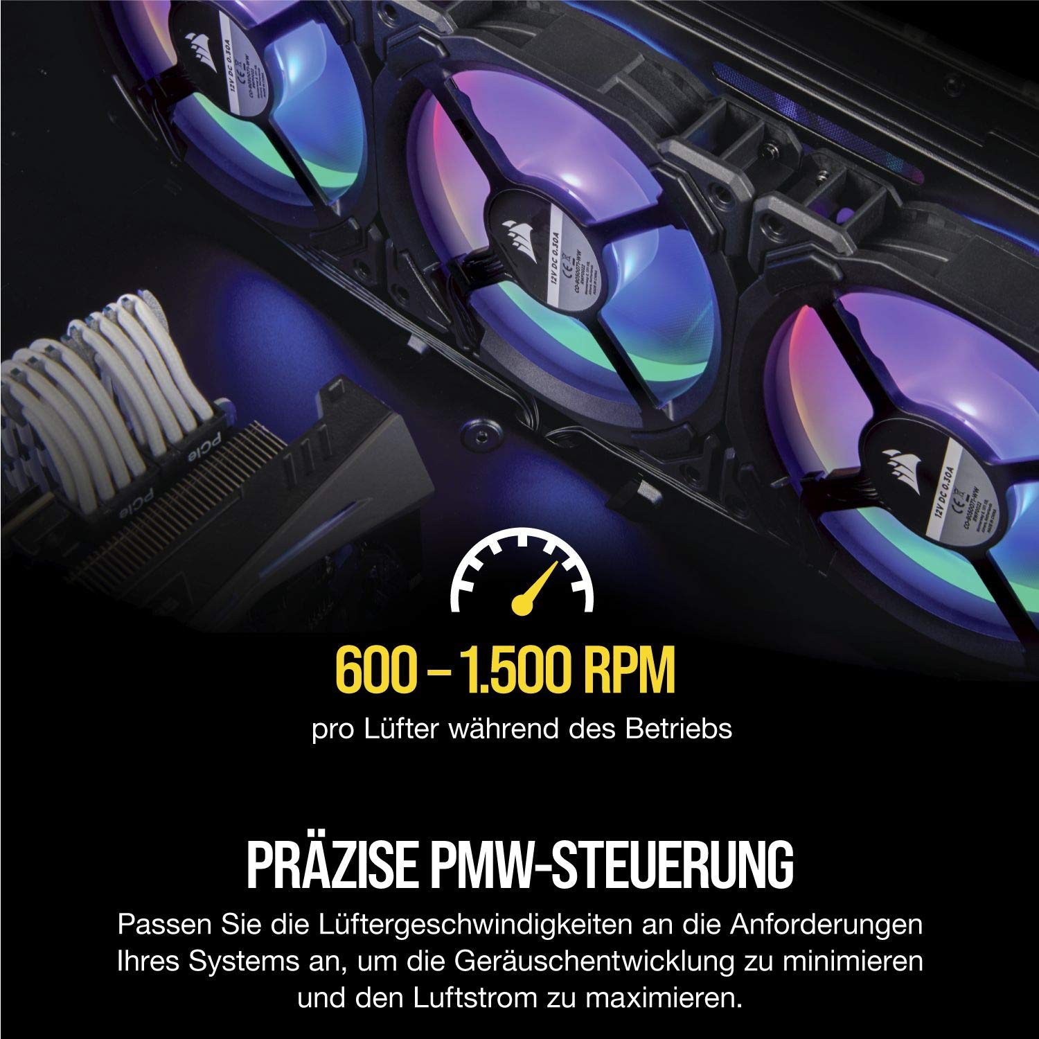 corsair-ll120-rgb-120mm-pwm-geh-usel-fter-3er-pack-mit-lighting-node-pro-dual-li image 5