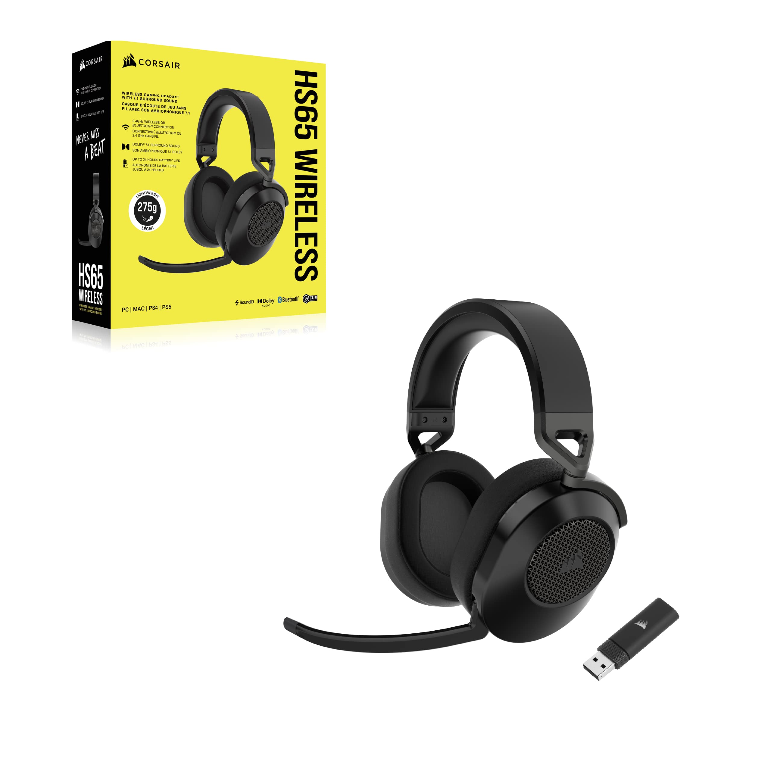 corsair-hs65-wireless-gaming-headset-2-4-ghz-wireless-bluetooth-dolby-audio-7-1- image 8