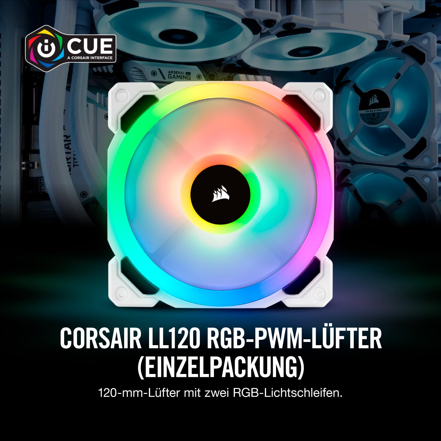 corsair-ll120-rgb-led-pwm-pc-geh-usel-fter-120mm-dual-light-loop-wei-einzelverpa image 2