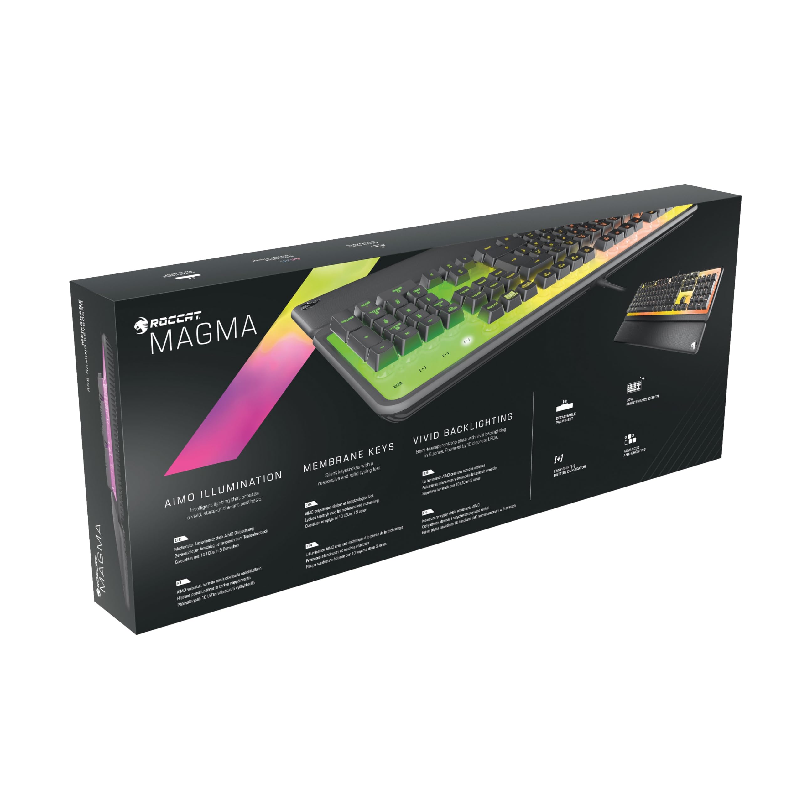 roccat-magma-membrane-rgb-gaming-keyboard-de-layout-5-zonen-aimo-beleuchtung-eas image 5