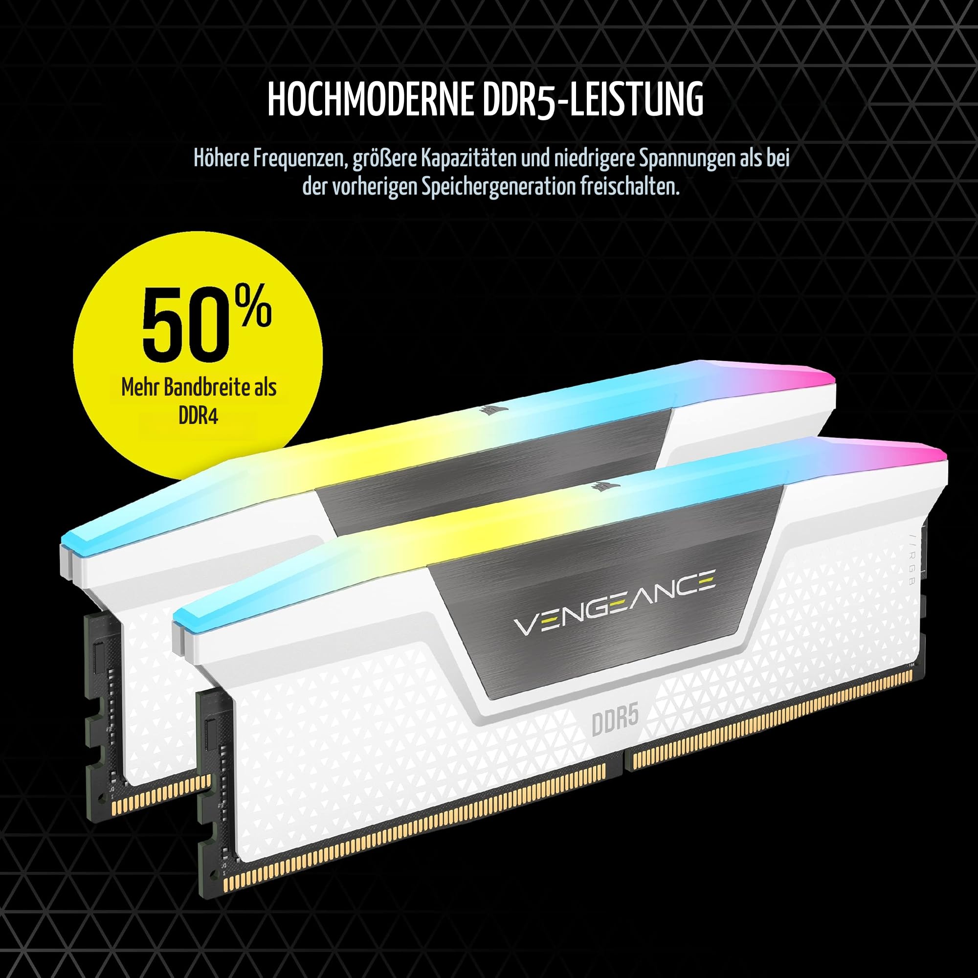 corsair-vengeance-rgb-ddr5-32gb-2x16gb-5200mhz-cl40-wei-intel-xmp-3-0-gaming-ram image 3