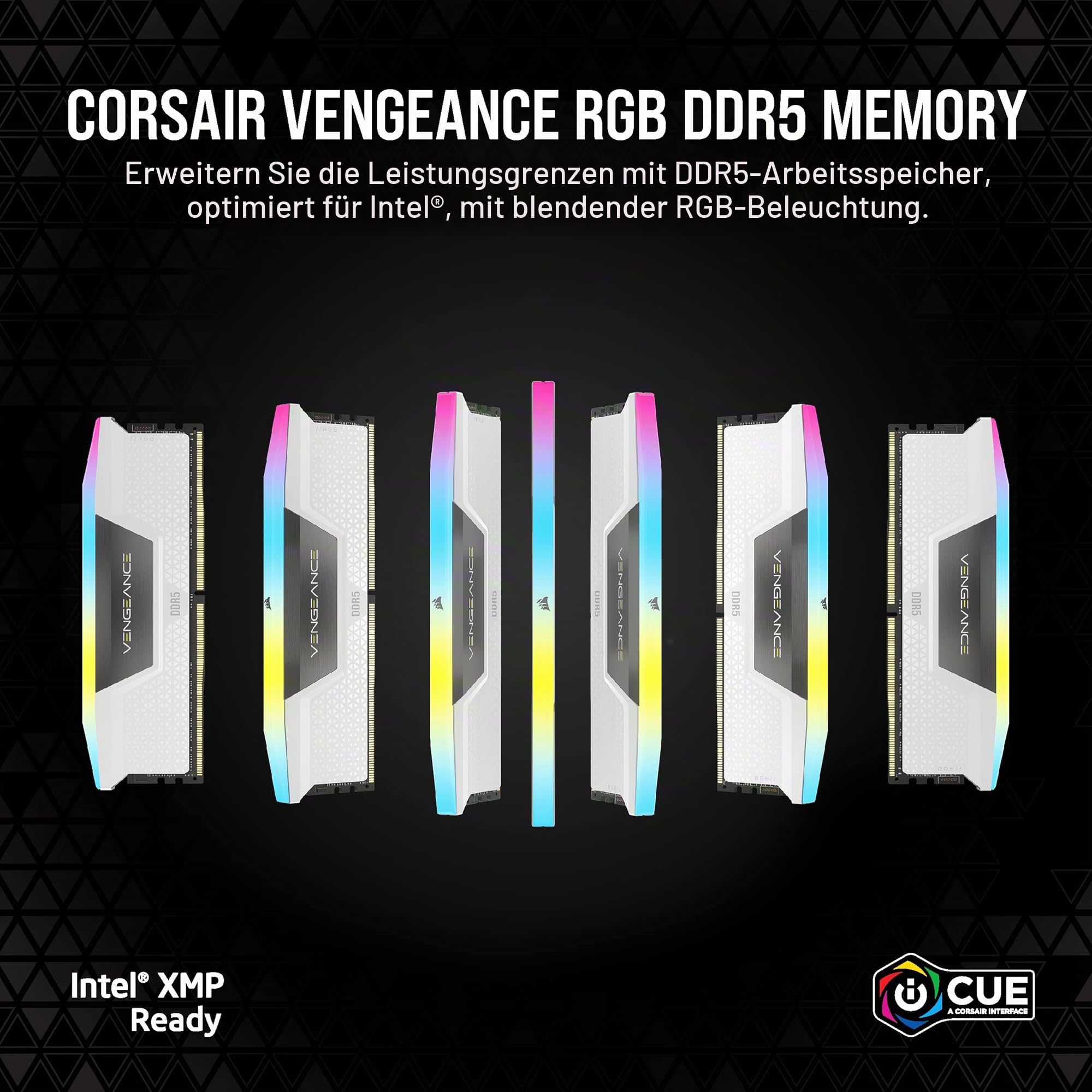 corsair-vengeance-rgb-ddr5-32gb-2x16gb-5200mhz-cl40-wei-intel-xmp-3-0-gaming-ram image 2