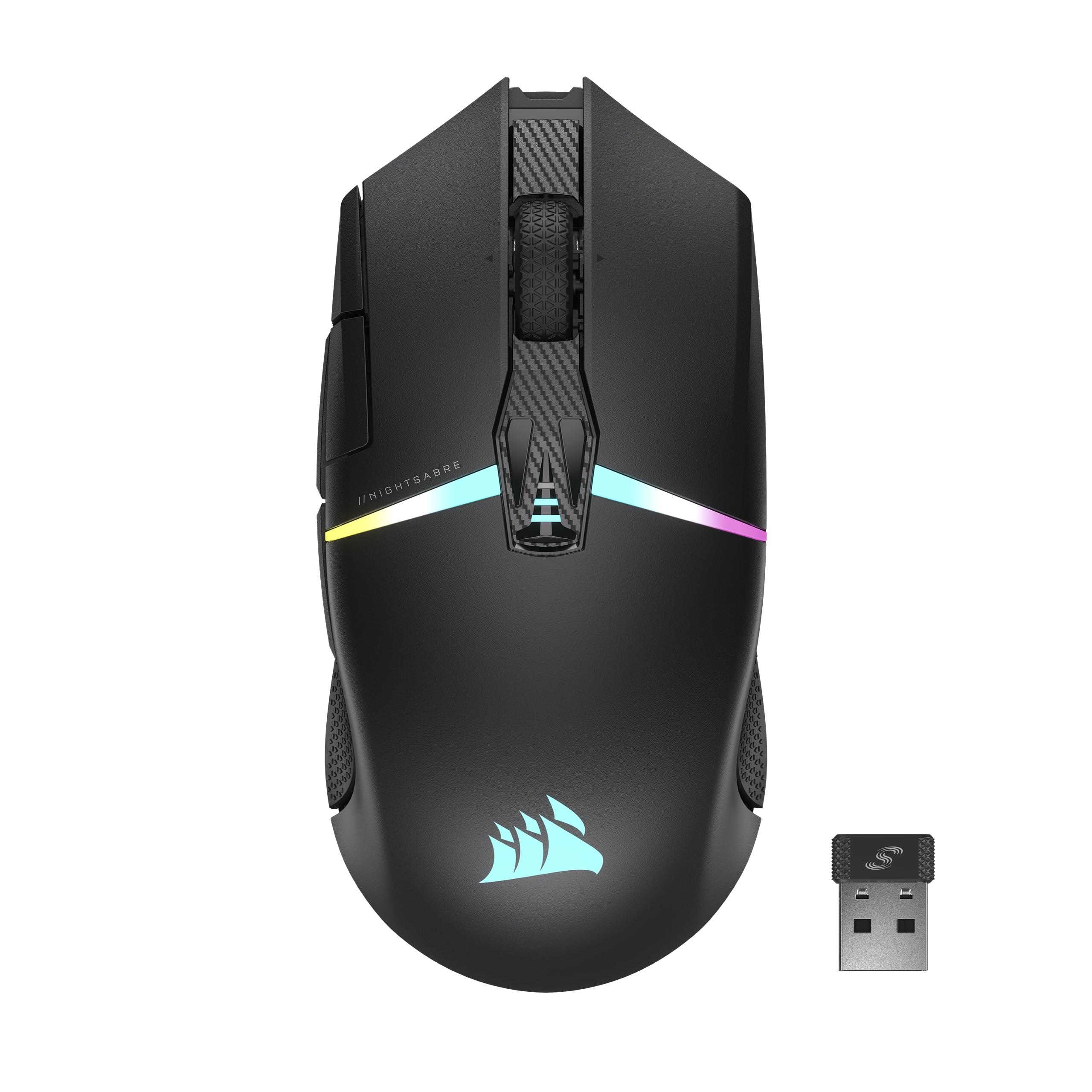 corsair-nightsabre-rgb-wireless-gaming-maus-26-000-dpi-marksman-11-tasten-100-h- image 1