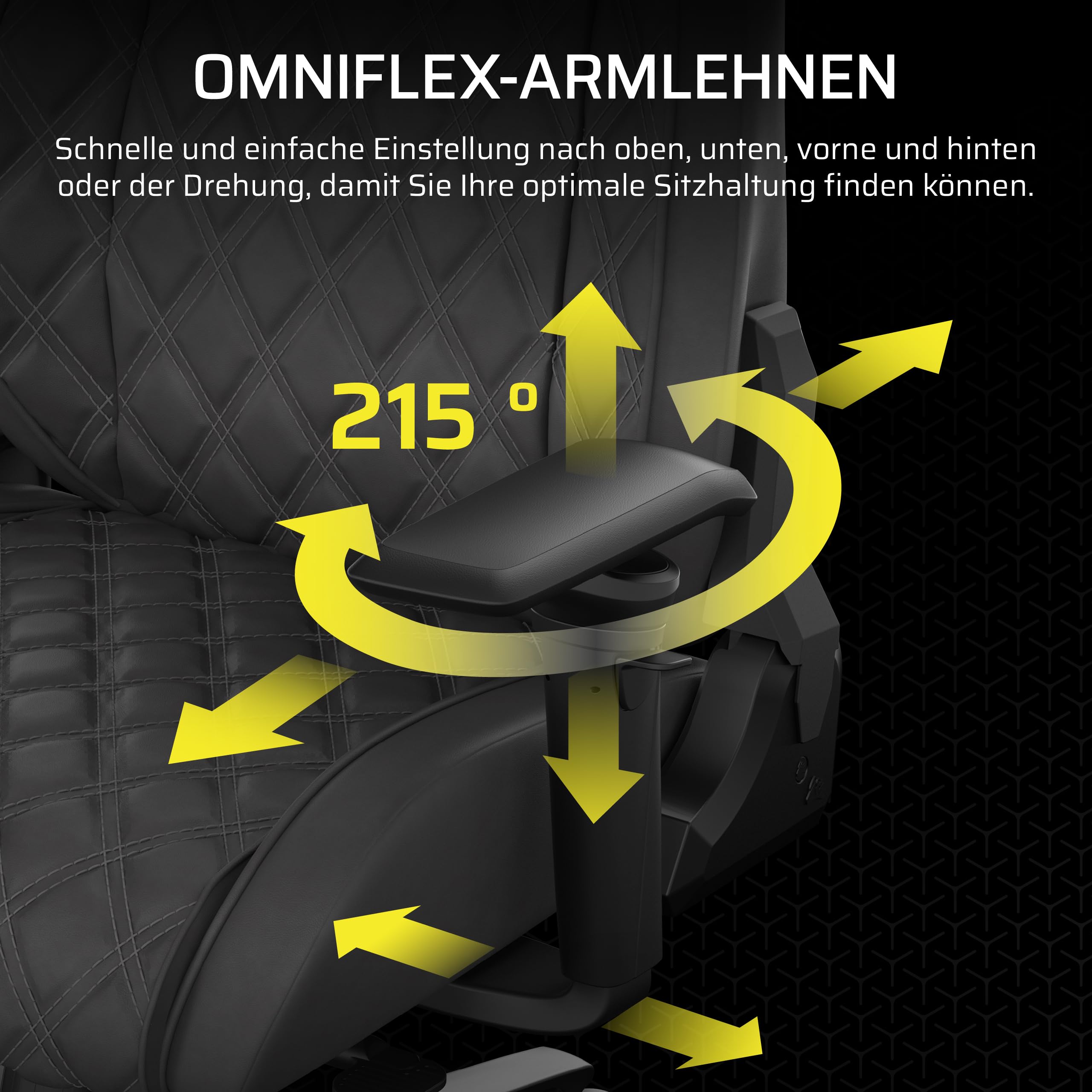 corsair-tc500-luxe-gaming-stuhl-atmungsaktiver-stoff-5-wege-omniflex-armlehnen-4 image 5