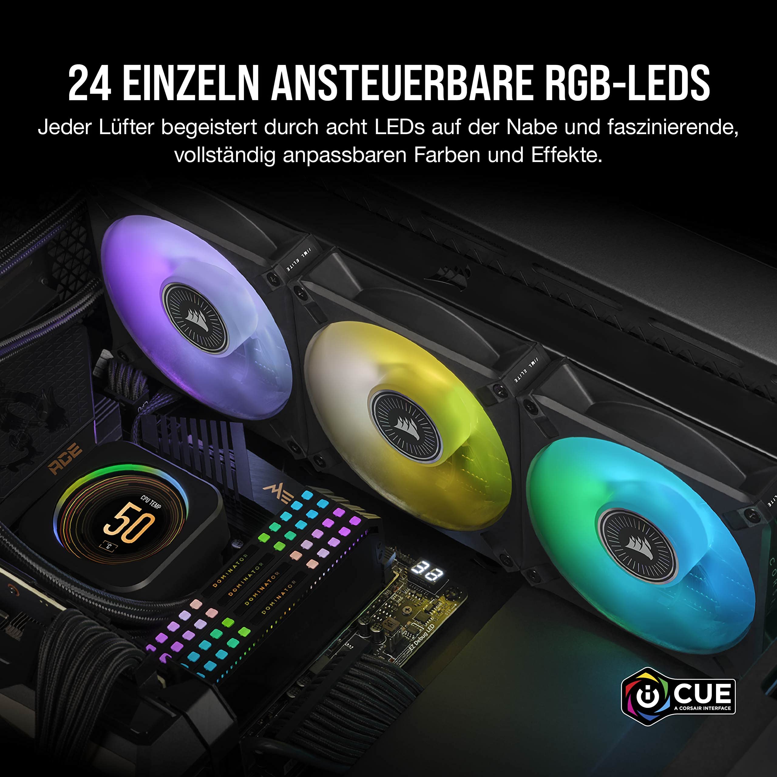 corsair-ml120-rgb-elite-120-mm-magnetlevitations-l-fter-mit-airguide-3er-pack-8- image 7