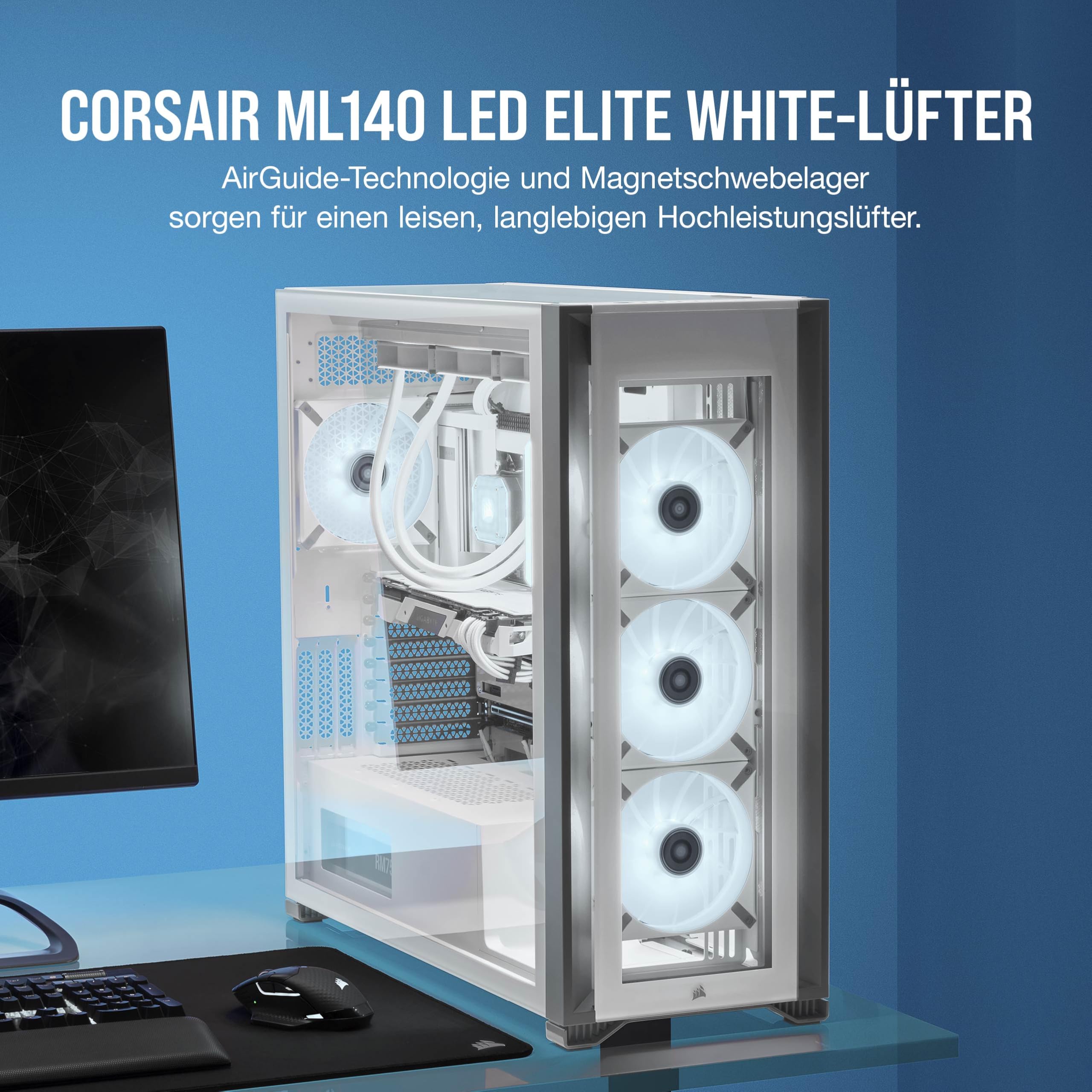 corsair-ml140-led-elite-140mm-pwm-geh-usel-fter-airguide-technologie-magnetschwe image 2