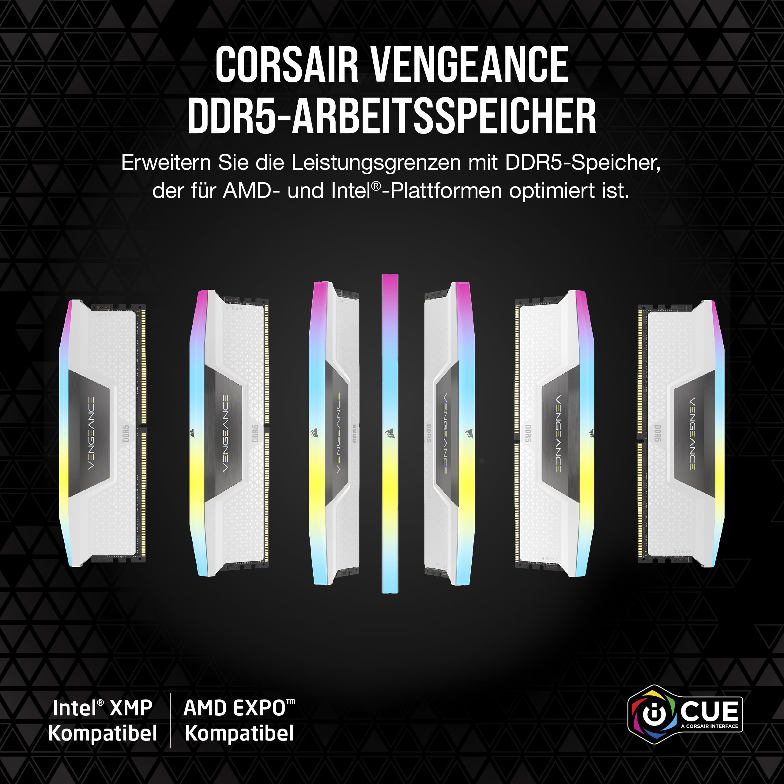 corsair-vengeance-rgb-ddr5-32gb-2x16gb-6400mhz-cl32-ram-wei-amd-expo-intel-xmp-3 image 2