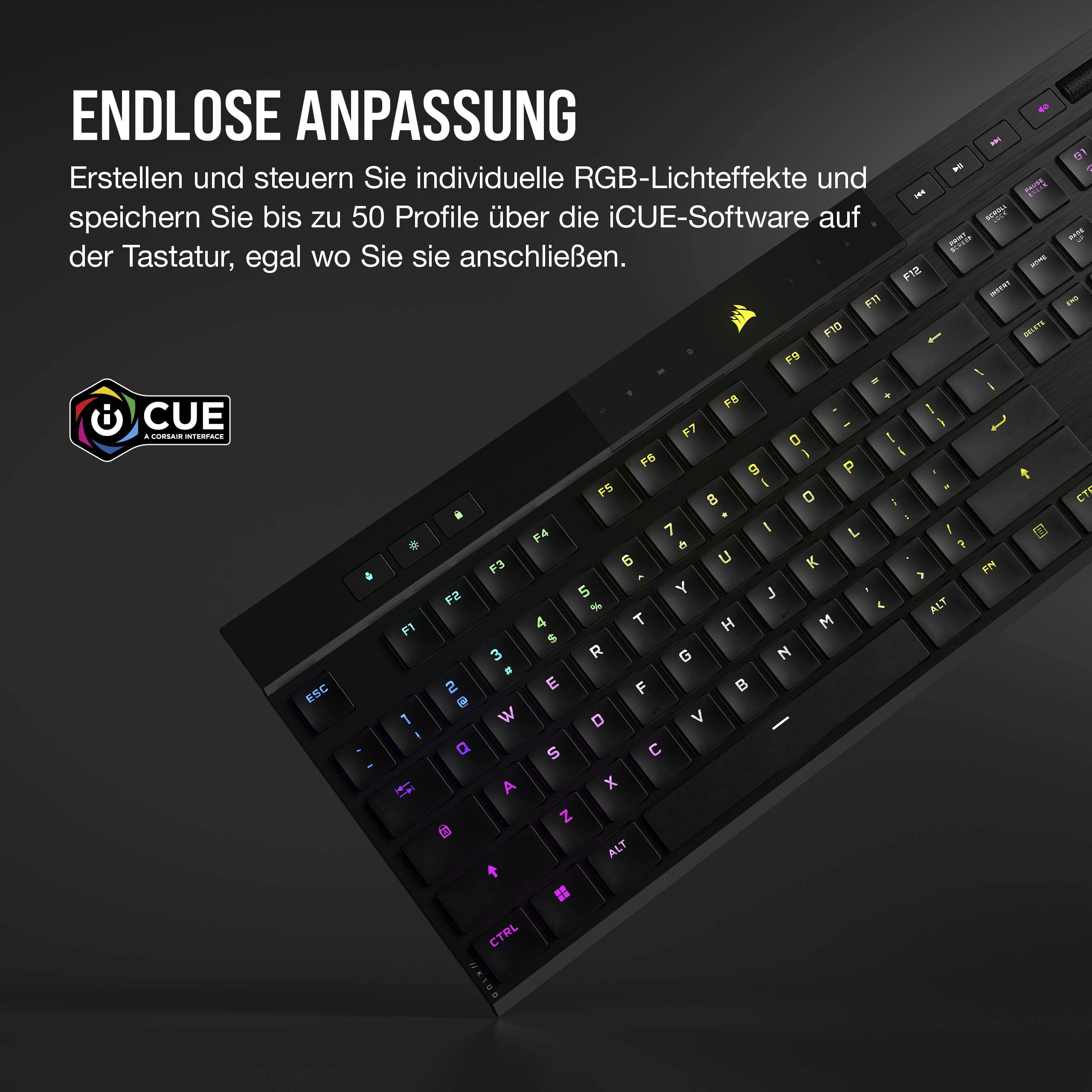 corsair-k100-air-wireless-rgb-mechanische-gaming-tastatur-cherry-mx-ultra-low-pr image 8