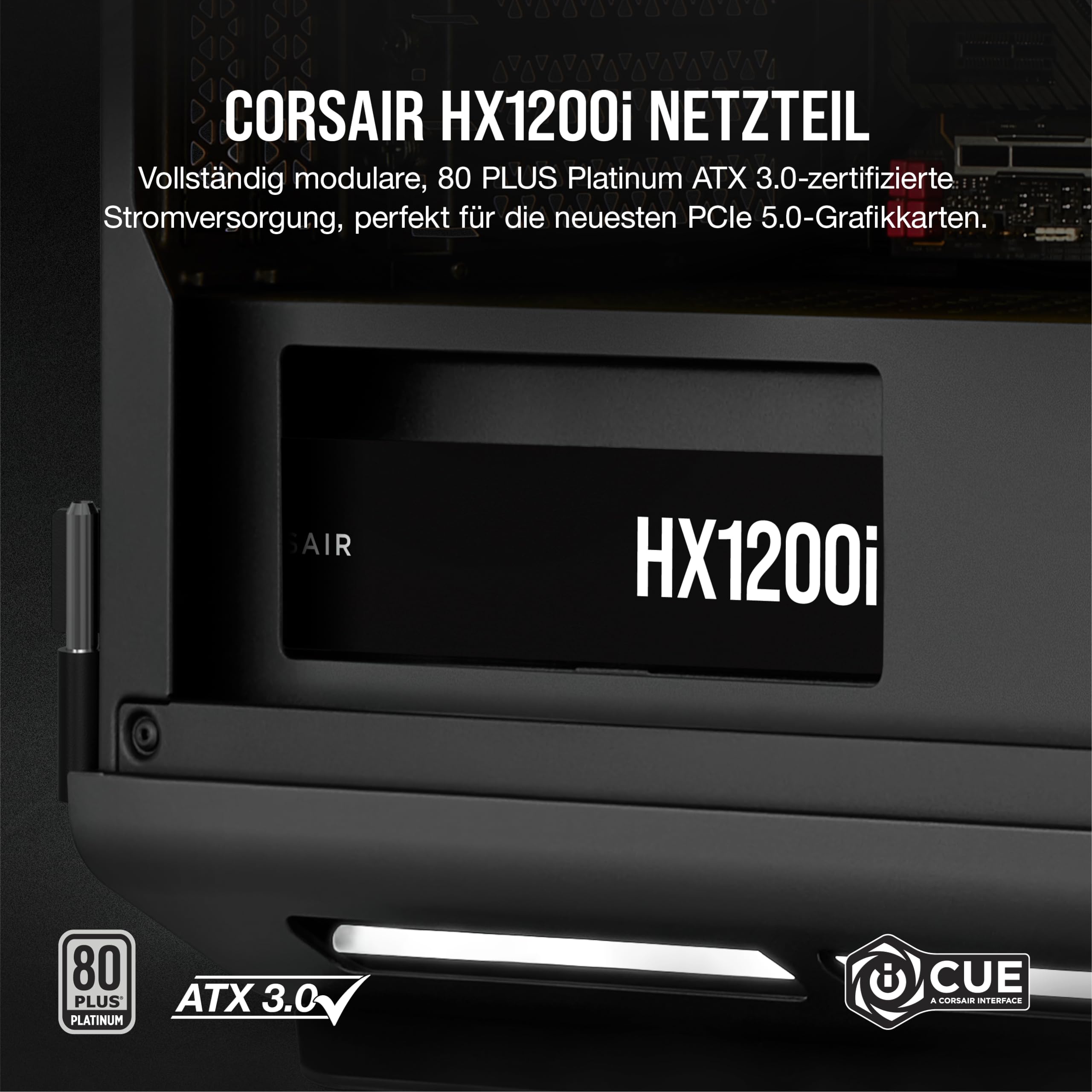 corsair-hx1200i-vollmodulares-atx-3-1-netzteil-1200w-80-plus-platinum-icue-leise image 2