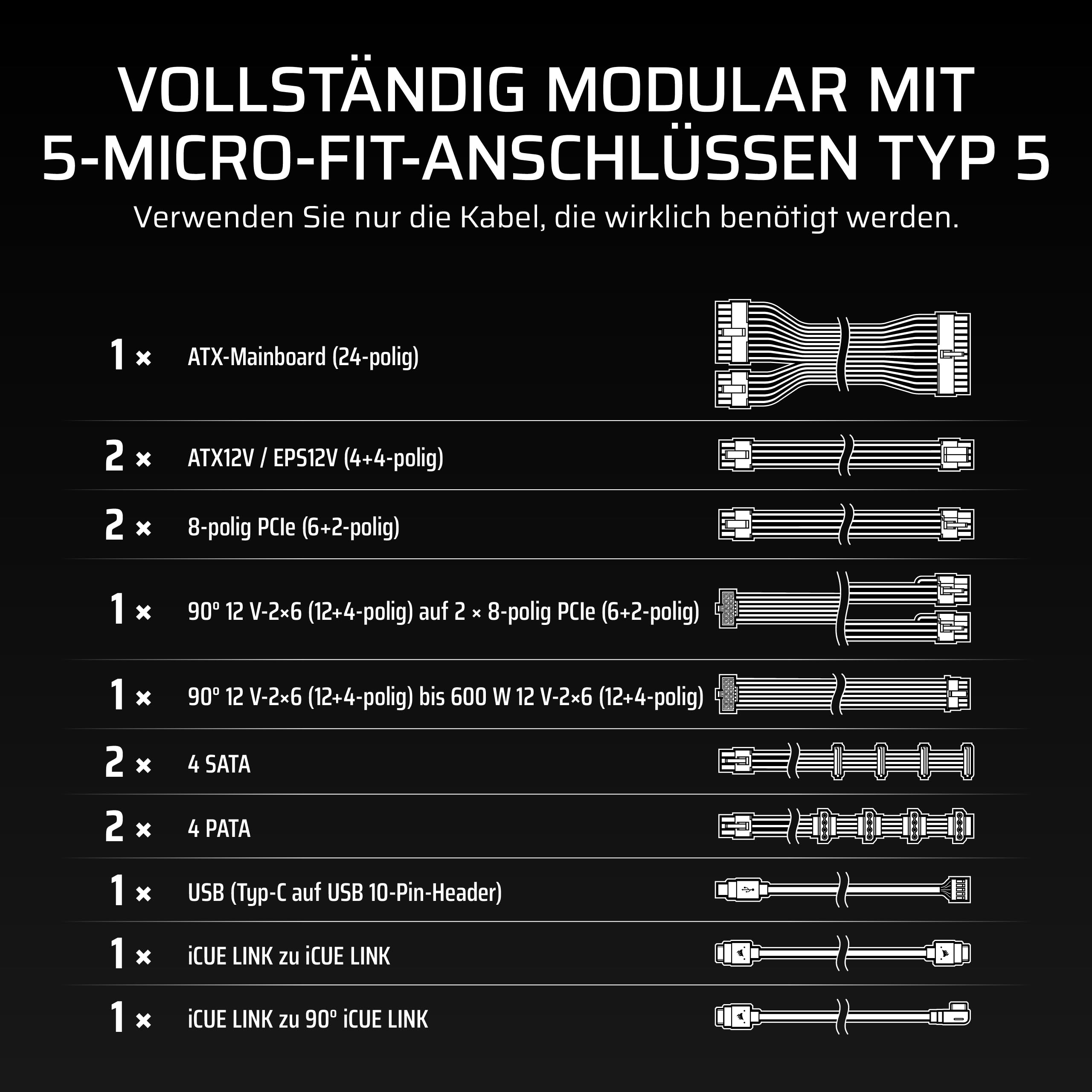 corsair-hx1000i-shift-vollst-ndig-modulares-atx-3-1-netzteil-1000w-mit-icue-link image 7