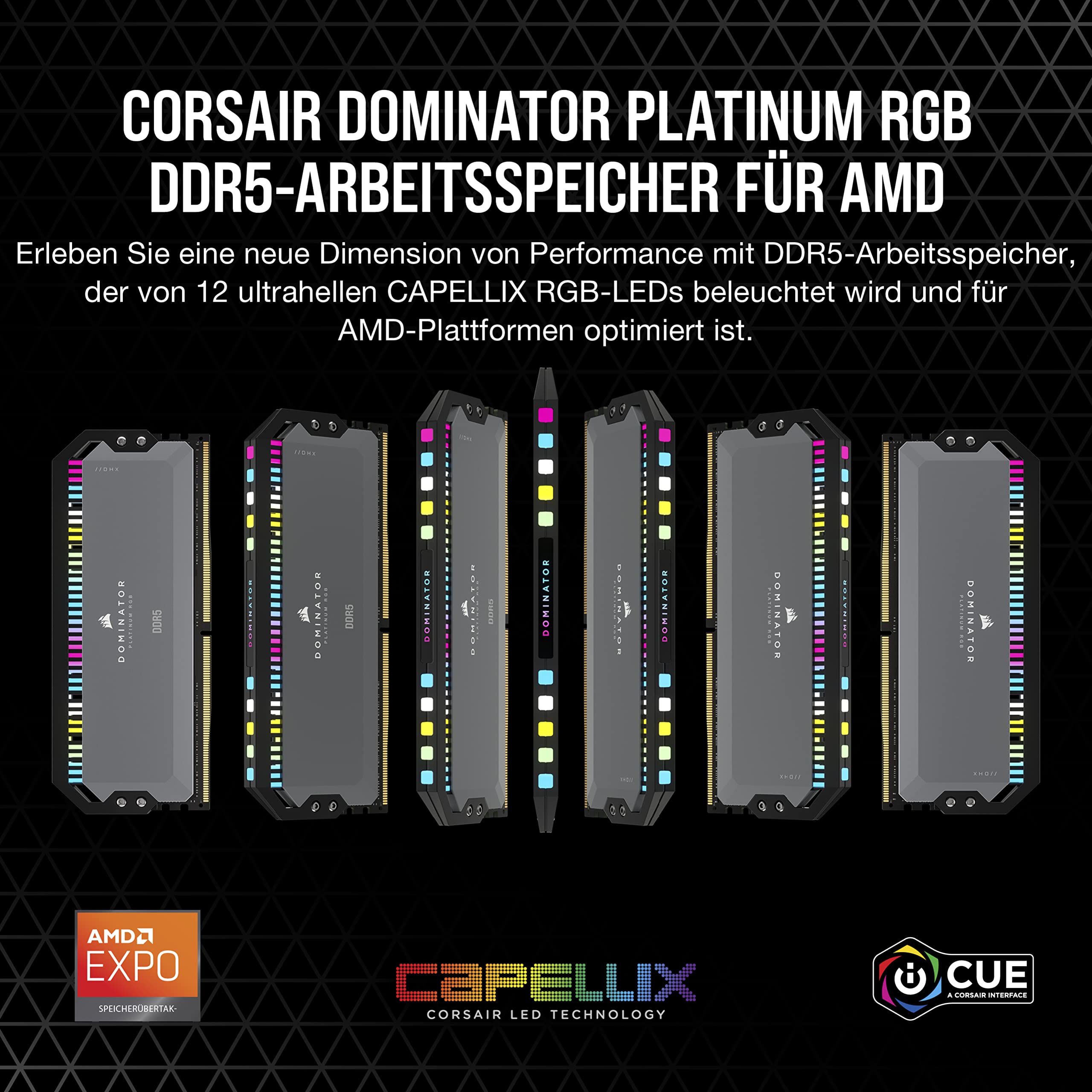 corsair-dominator-platinum-rgb-ddr5-ram-64gb-2x32gb-5600mhz-cl40-amd-expo-intel- image 2
