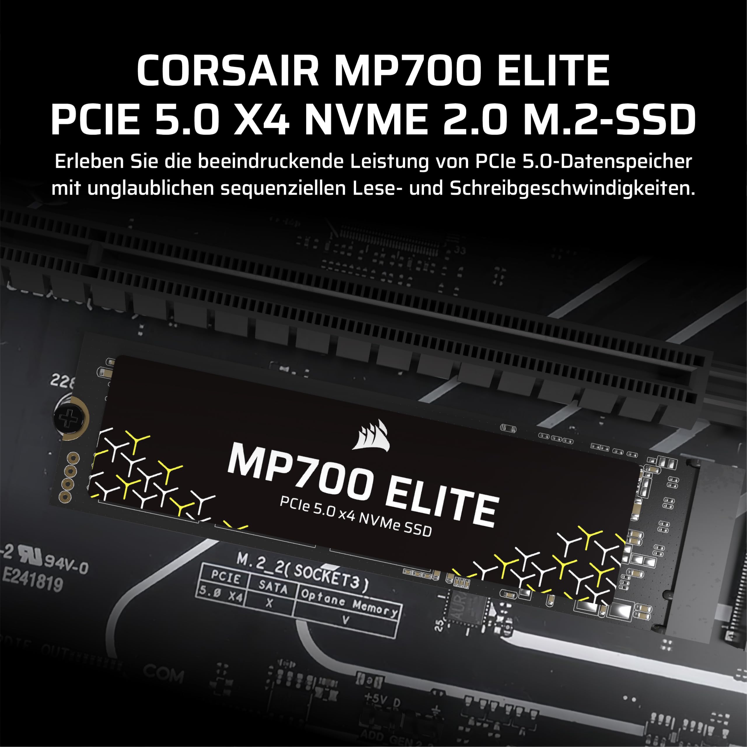 corsair-mp700-elite-4tb-pcie-5-0-nvme-m-2-ssd-bis-zu-9-400-mb-s-lesen-8-100-mb-s image 2