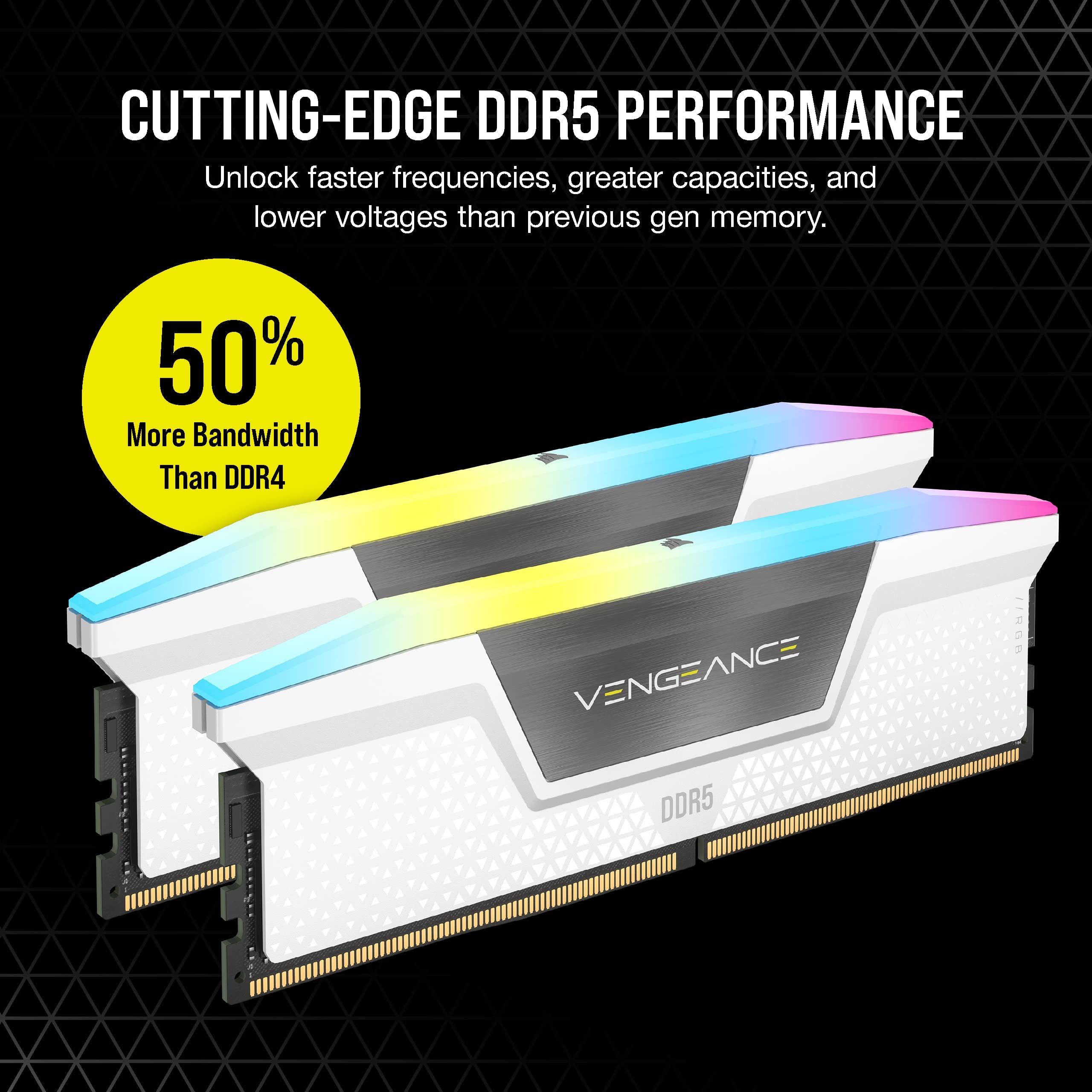 corsair-vengeance-rgb-ddr5-32gb-2x16gb-6000mhz-desktop-arbeitsspeicher-intel-xmp image 4